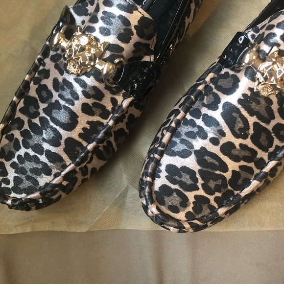 Leopard Print Loafers - New without Box - Picture 4 of 5